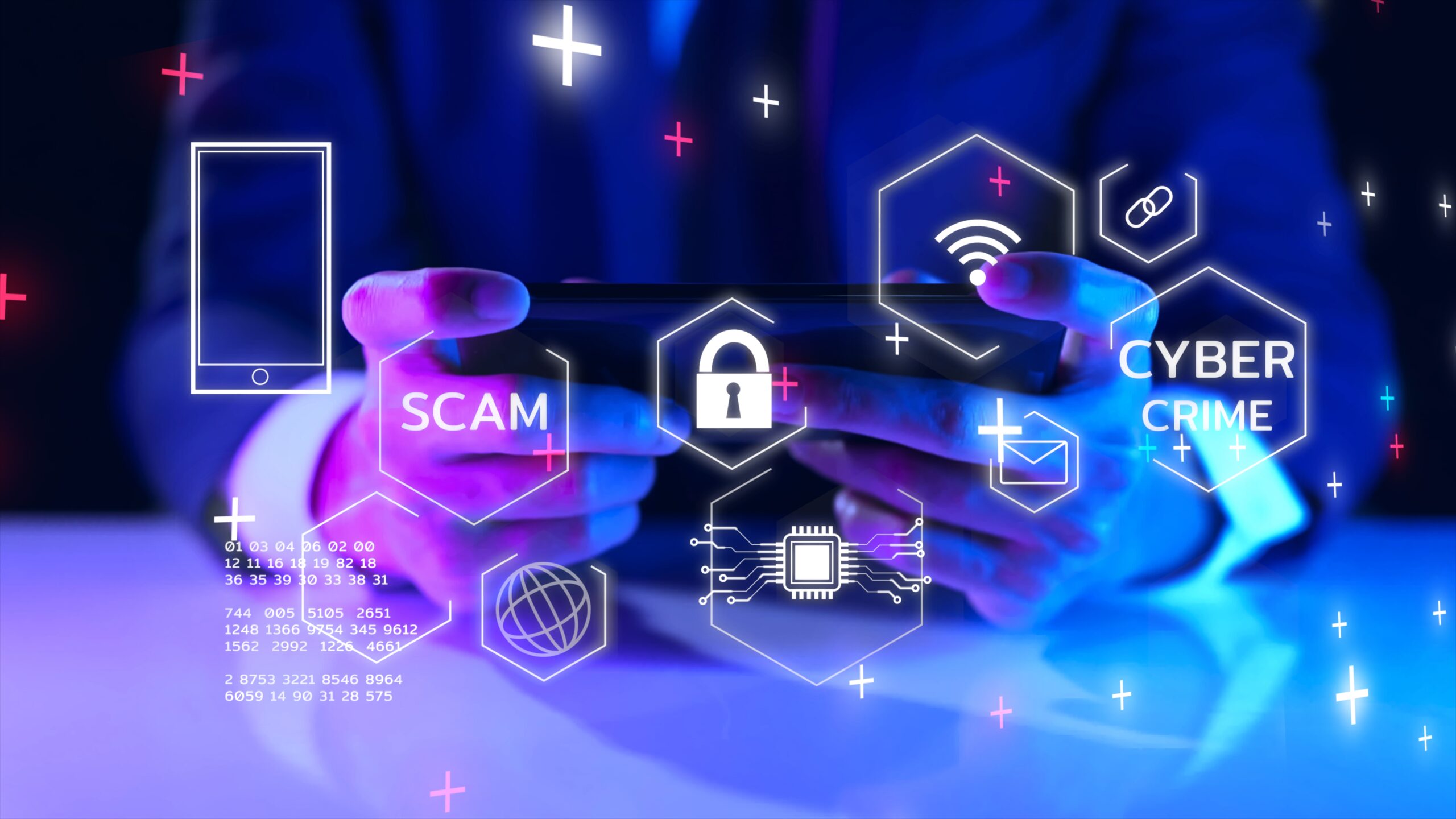 Cyber attacks, cyber frauds, Mobile scam